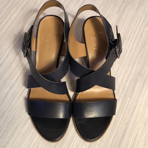 Franco Sarto block heel sandals - Picture 3 of 8